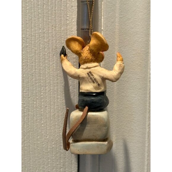 Computer Mouse Christmas Ornament Kurt Adler Hole in the Wall Gang Red Office - Picture 3 of 5